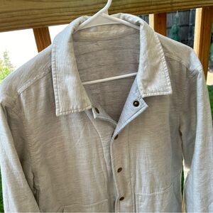 Billy Reid reversible shirt jacket medium